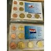 WORLD EURO SPECIMEN ALBUM . 21 COIN SETS . VERY RARE 